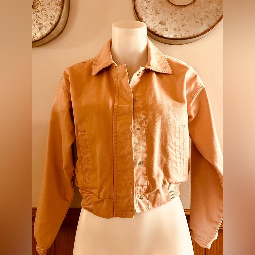 Celebrity Pink Women's Dusty Rose Bomber Jacket sz XS, cute, casual, snaps